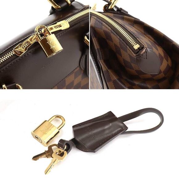 Louis Vuitton Damier Verona MM Shoulder Bag Ebene - Picture 8 of 9